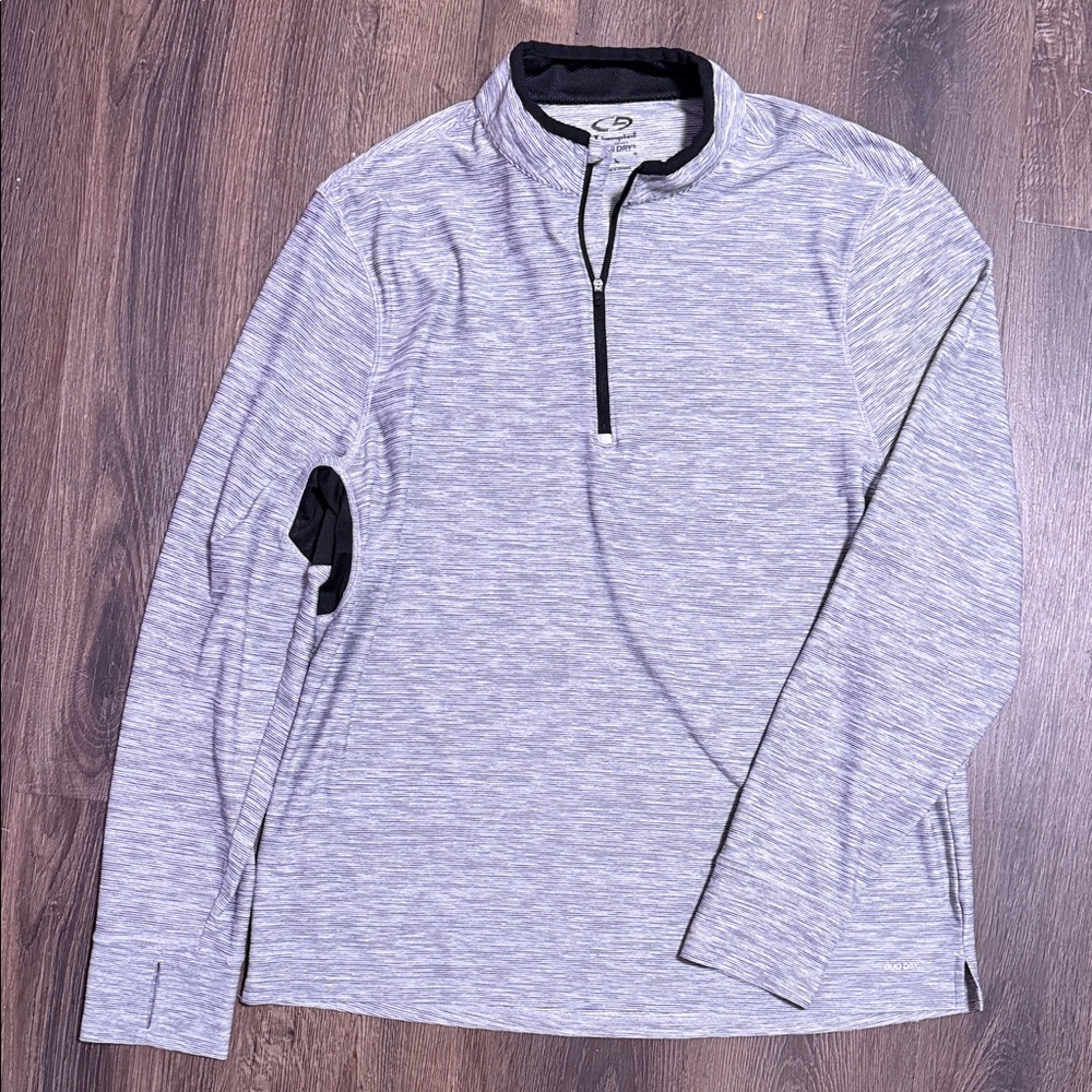 Champion Black and Gray Duo Dry Top